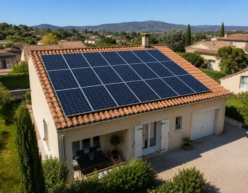 Prime à l'autoconsommation panneaux solaires Écouflant — aide financière de l'État